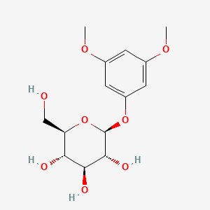 molecular formula C14H20O8 B600721 Taxicatin CAS No. 90-71-1