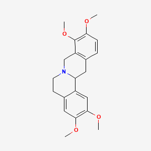 molecular formula C21H25NO4 B600727 Tetrahydropalmatine CAS No. 2934-97-6