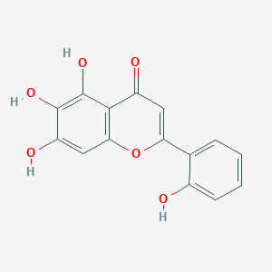 molecular formula C15H10O6 B600732 5,6,7,2?-Tetrahydroxyflavone CAS No. 3951-44-8