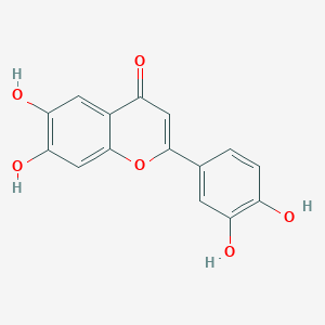 molecular formula C16H12O7 B600736 6,7,3',4'-Tetrahydroxyflavone CAS No. 92915-82-7
