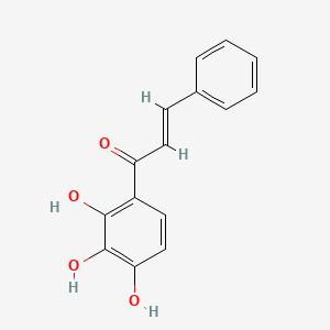 molecular formula C15H12O4 B600758 2',3',4'-三羟基查耳酮 CAS No. 1482-74-2