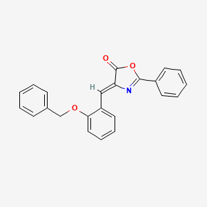 4-[2-(benzyloxy)benzylidene]-2-phenyl-1,3-oxazol-5(4H)-one