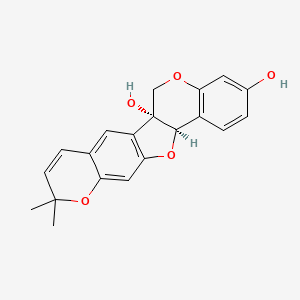 molecular formula C20H18O5 B600770 Tuberosin CAS No. 41347-45-9