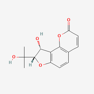 molecular formula C14H14O5 B600773 阴道二醇 CAS No. 62624-87-7