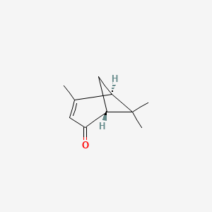 molecular formula C10H14O B600774 (+)-蒎烯酮 CAS No. 18309-32-5