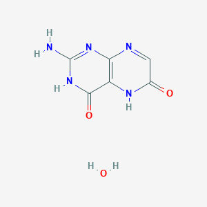 molecular formula C6H7N5O3 B600783 Xanthopterin hydrate CAS No. 5979-01-1