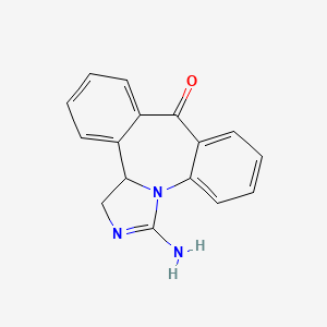molecular formula C16H13N3O. HBr B600790 9-Oxo Epinastine Hydrochloride CAS No. 745761-19-7