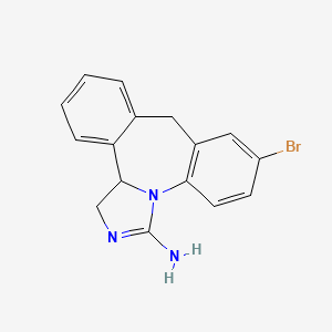molecular formula C16H14BrN3. HBr B600791 7-Bromo Epinastine CAS No. 1217052-16-8