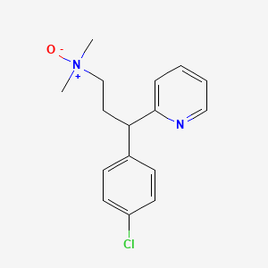 molecular formula C16H19ClN2O.2HCl B600797 Chlorpheniramine N-oxide CAS No. 120244-82-8
