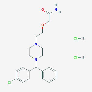 molecular formula C21H26ClN3O2. 2 HCl B600804 西替利嗪酰胺二盐酸盐 CAS No. 200707-85-3