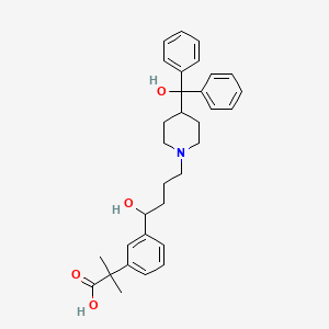 molecular formula C32H39NO4 B600807 Meta-Fexofenadine-d6 CAS No. 479035-75-1