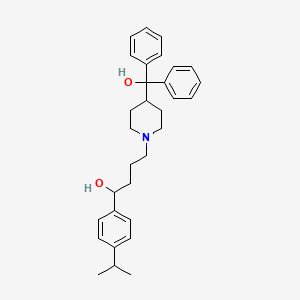 molecular formula C31H39NO2 B600810 Decarboxy Fexofenadine CAS No. 185066-37-9