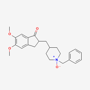 molecular formula C24H29NO4 B600812 rac (顺式/反式) 多奈哌齐 N-氧化物 CAS No. 120013-84-5