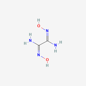 molecular formula C2H6N4O2 B6008159 (Z,Z)-N'1,N'2-DIHYDROXYETHANEBIS(IMIDAMIDE) 