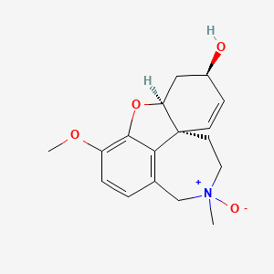 molecular formula C17H21NO4 B600824 加兰他敏 N-氧化物 CAS No. 134332-50-6