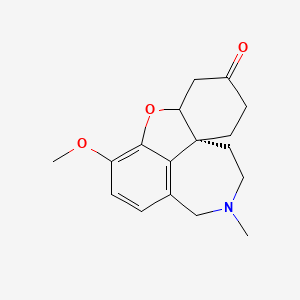 molecular formula C17H21NO3 B600826 Dihydro Galantaminone CAS No. 21041-10-1