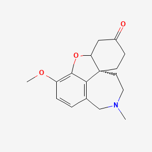 molecular formula C17H21NO3 B600826 Dihydronarwedine CAS No. 21041-10-1