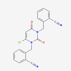 molecular formula C20H13ClN4O2 B600833 阿洛格列汀杂质 07 CAS No. 1618644-29-3
