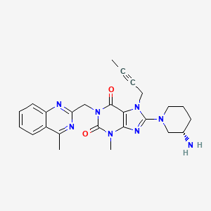 molecular formula C25H28N8O2 B600846 Linagliptin Impurity G CAS No. 668270-11-9