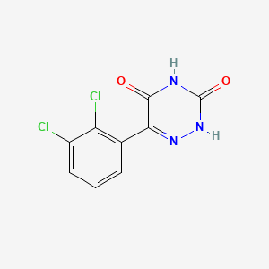 molecular formula C9H5Cl2N3O2 B600869 6-(2,3-Dichlorophenyl)-1,2,4-triazine-3,5(2H,4H)-dione CAS No. 661463-79-2