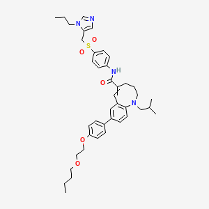 molecular formula C41H52N4O5S B600877 Cenicriviroc Sulfone CAS No. 497223-22-0