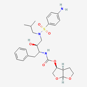 molecular formula C27H37N3O7S B600882 (+)-Darunavir CAS No. 1399859-60-9