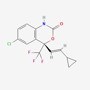 molecular formula C14H11ClF3NO2 B600891 Dihydro efavirenz, (E)- CAS No. 440124-96-9
