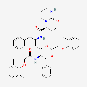 molecular formula C47H58N4O7 B600905 Lopinavir Impurity S CAS No. 943250-65-5