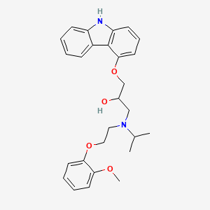 molecular formula C27H32N2O4 B600939 N-Isopropyl Carvedilol CAS No. 1246819-01-1