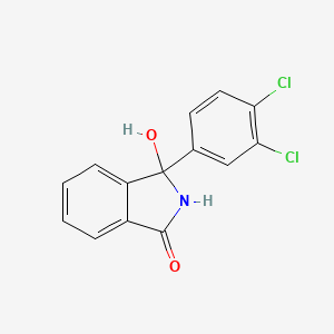 molecular formula C14H9Cl2NO2 B600940 氯噻酮杂质 G CAS No. 16289-13-7