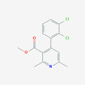 molecular formula C15H13Cl2NO2 B600950 Clevidipine Impurity 8 CAS No. 105383-68-4