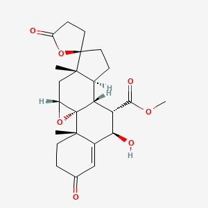 molecular formula C24H30O7 B600953 6beta-Hydroxyeplerenone CAS No. 209253-80-5