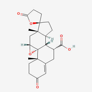 molecular formula C23H28O6 B600957 Eplerenone 7-Carboxylic Acid CAS No. 209253-82-7