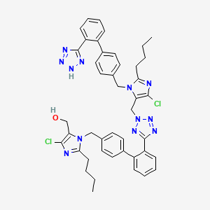 molecular formula C44H44Cl2N12O B600984 N2-Losartanyl-losartan CAS No. 230971-72-9