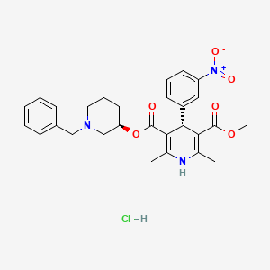 molecular formula C28H32ClN3O6 B600990 Benidipine Hydrochloride CAS No. 129262-07-3