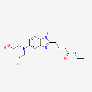 molecular formula C18H26ClN3O3 B601023 Bendamustine Related Impurity 5 CAS No. 898224-95-8