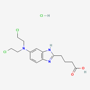 molecular formula C15H19Cl2N3O2 B601026 Bendamustine Desmethyl Impurity CAS No. 31349-38-9
