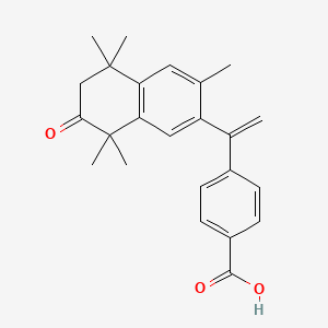 molecular formula C24H26O3 B601032 7-Oxo-bexarotene CAS No. 368451-15-4