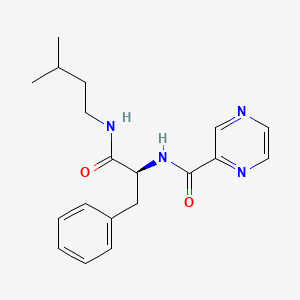 (S)-N-(1-(isopentylaMino)-1-oxo-3-phenylpropan-2-yl)pyrazine-2-carboxaMide