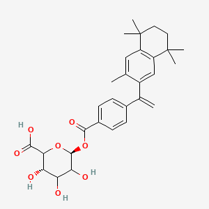 molecular formula C30H36O8 B601043 Bexarotene Acyl Glucuronide CAS No. 198700-33-3