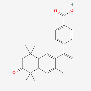 molecular formula C24H26O3 B601045 6-Oxo-bexarotene CAS No. 368451-13-2