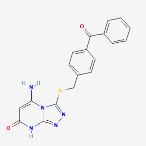molecular formula C19H15N5O2S B6010494 MFCD03786957 