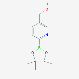 (6-(4,4,5,5-Tetramethyl-1,3,2-dioxaborolan-2-yl)pyridin-3-yl)methanol
