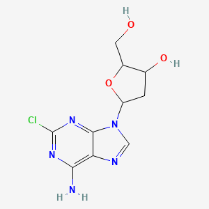 molecular formula C10H12ClN5O3 B601060 Cladribine CAS No. 5542-92-7