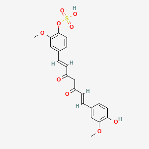 molecular formula C37H55NO9S B601065 Curcumin sulfate CAS No. 339286-19-0