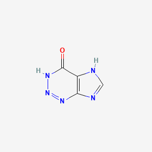 molecular formula C4H3N5O B601068 2-氮杂次黄嘌呤 CAS No. 4656-86-4