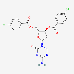 3',5'-Bis-O-(4-chlorobenzoyl)-2-deoxy-5-azacytosine