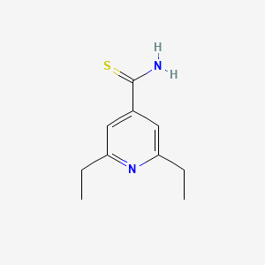 molecular formula C10H14N2S B601096 2,6-Diethylpyridine-4-carbothioamide CAS No. 1391052-80-4