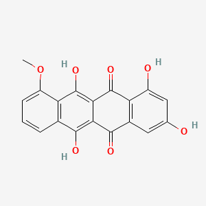 1,3,6,11-Tetrahydroxy-10-methoxytetracene-5,12-dione