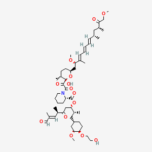 molecular formula C53H83NO14 B601101 Everolimus Ring-Opening Impurity CAS No. 1708118-13-1